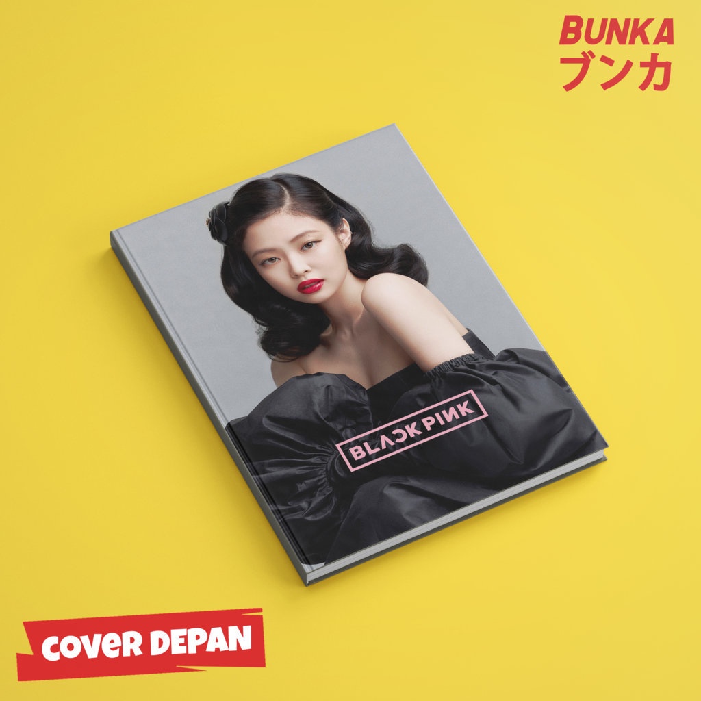 

Notebook KPOP Black pink Elle Jennie Hardcover A5 Buku Tulis Catatan Notes Agenda Planner Jurnal