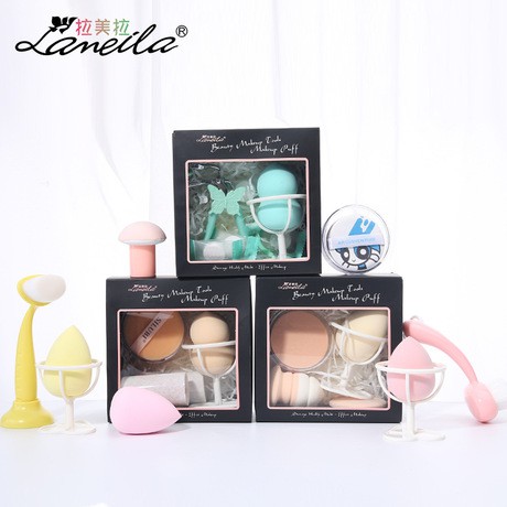 Make Up Tools Set Sponge Peralatan Kosmetik Spon Rias Wajah Original Impor