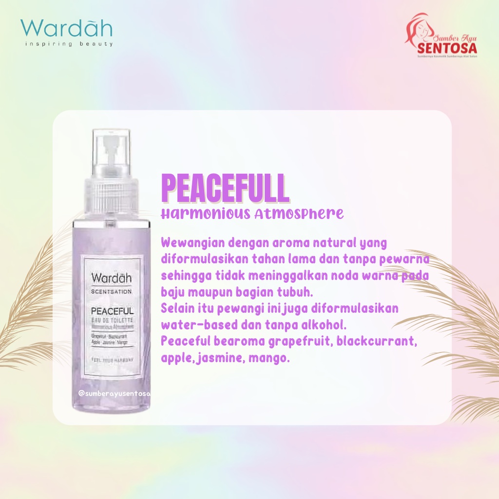 WARDAH SCENTATIONS BODY MIST 100ML