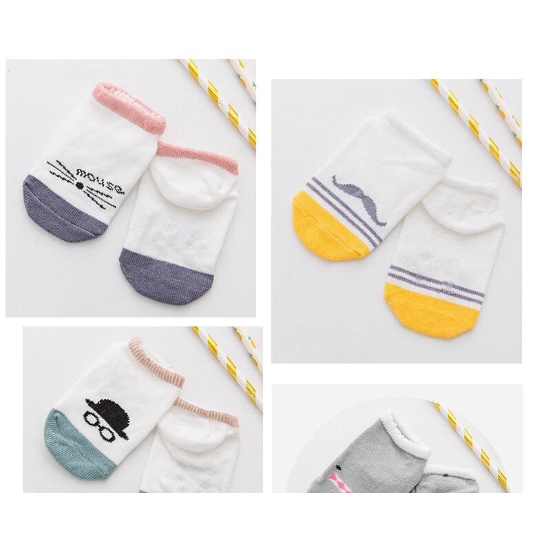 ☀ INDOLAND ☀ R149 Kaos Kaki Anak Bayi Korea Kaos Kaki Anti Slip Lici Bayi 3D Cute Animal BreaThable