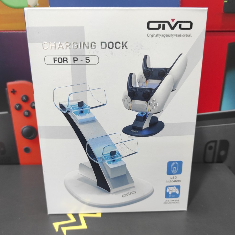 PS5 GIVO Charging Dock For PS5 Led Indicators