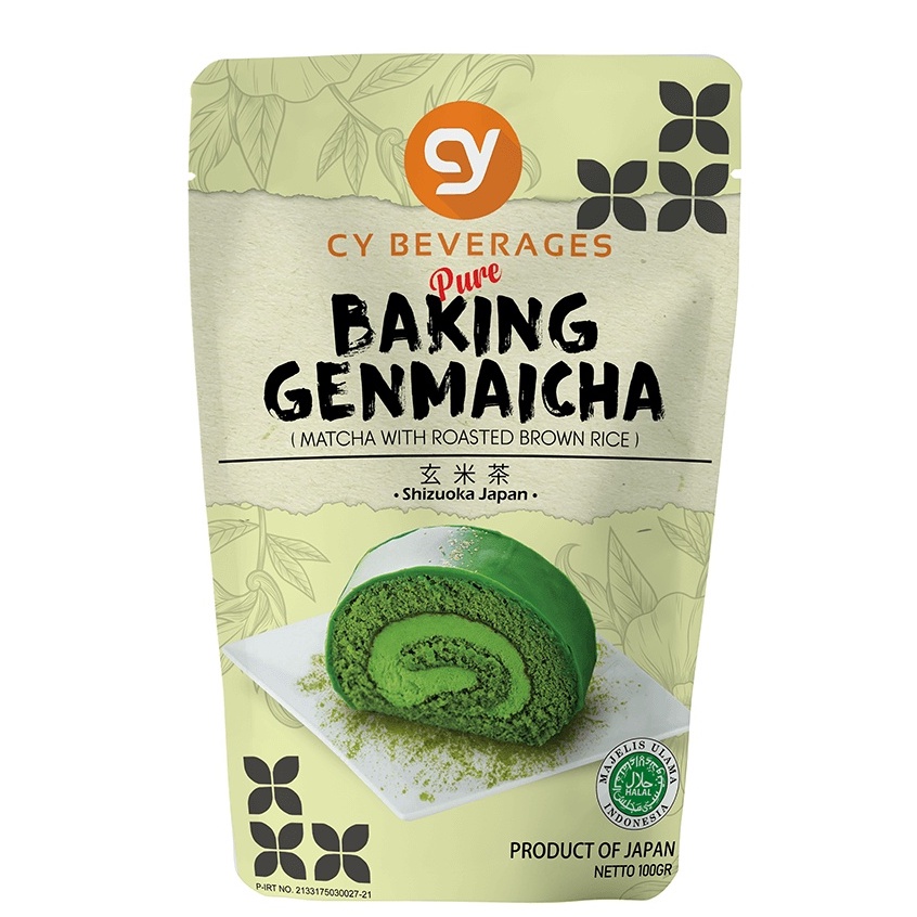 

CY BEVERAGES PURE BAKING GENMAICHA 100 GR / MATCHA WITH ROASTED BROWN RICE