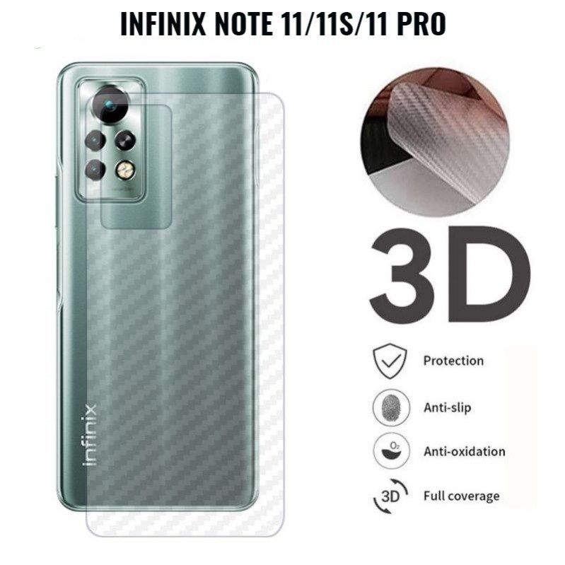 SKIN CARBON INFINIX NOTE 30 NOTE 30 PRO NOTE 11 NOTE 11 PRO