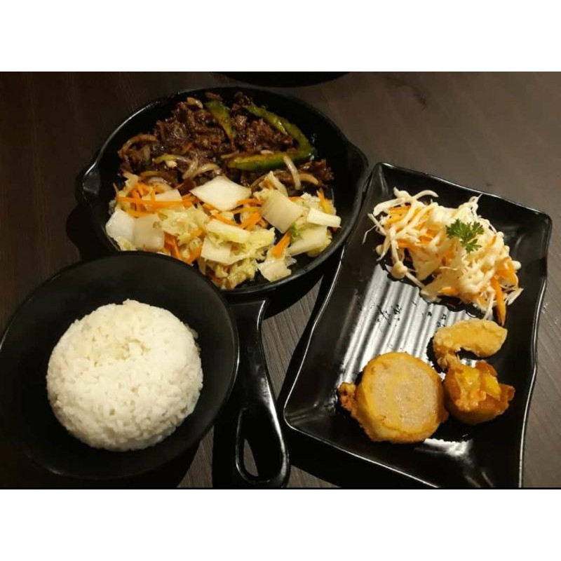 

Beef yakiniku bento
