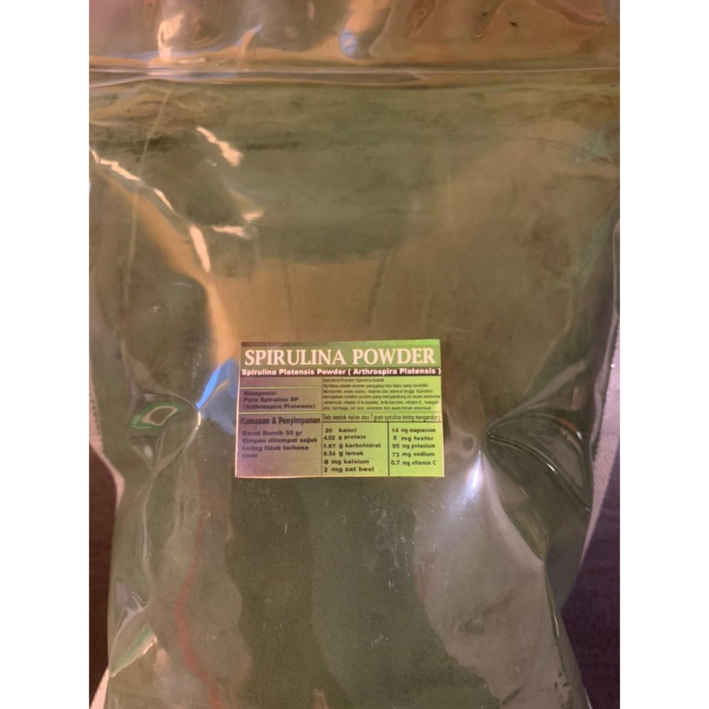 GROSIR Serbuk Spirulina / Spirulina Powder 1kg 1000gr 1000 gr