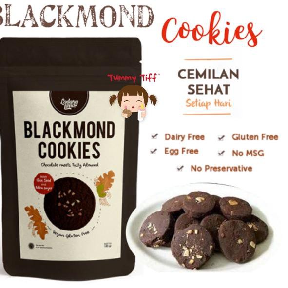 

[BISA CODE] Ladang Lima Blackmond Cookies - gluten free 180 gram