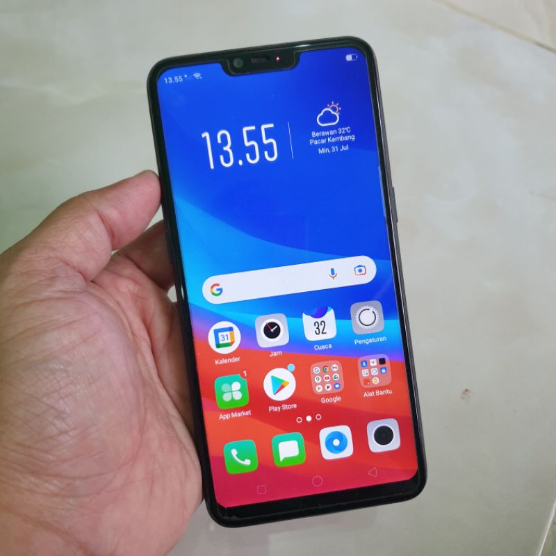 Oppo A3s 2/16 Ram 2gb Rom 16gb second normal siap pakai