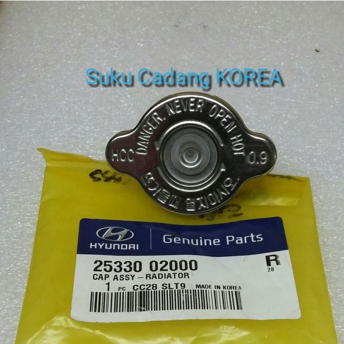 Cap Tutup Radiator Orisinil Hyundai Atoz KIA Visto TOP BANGET