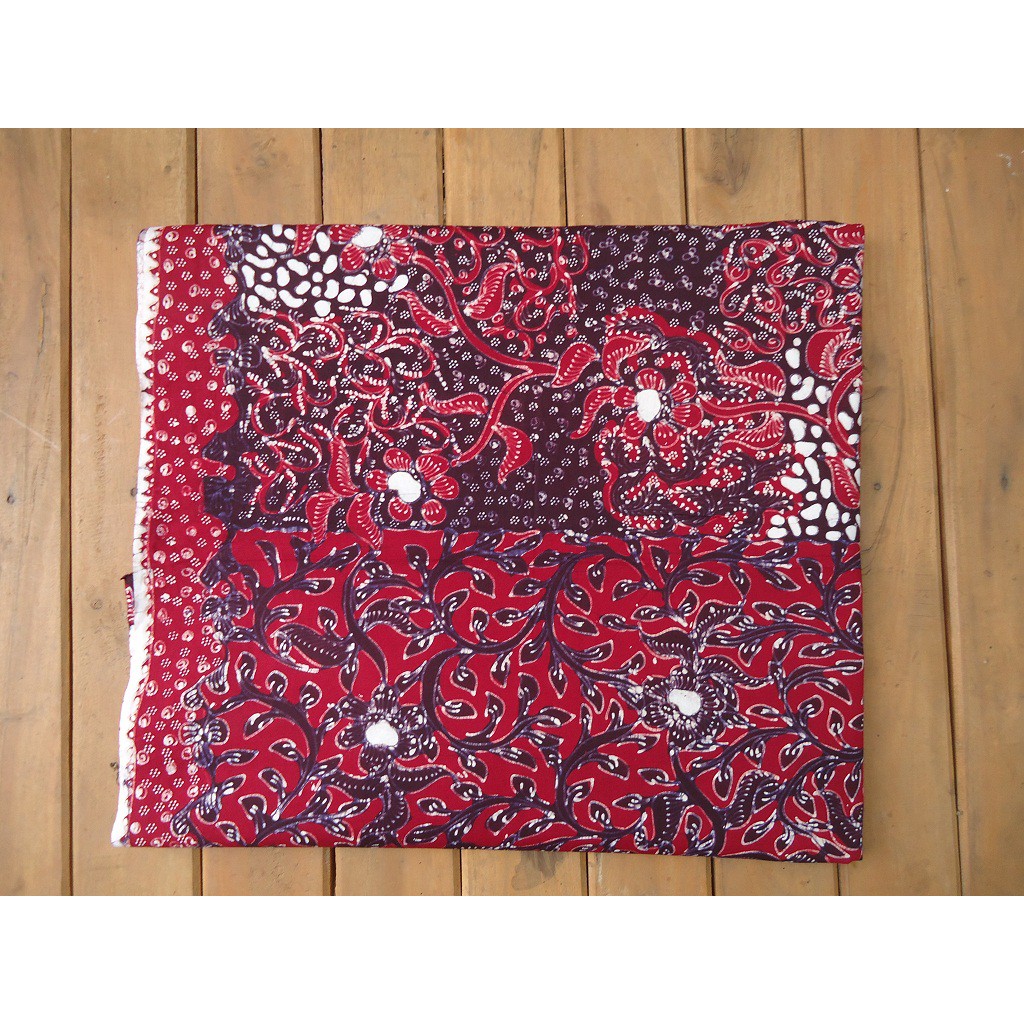 Batik Tulis Lasem Pagi Sore  Merah 059 GR