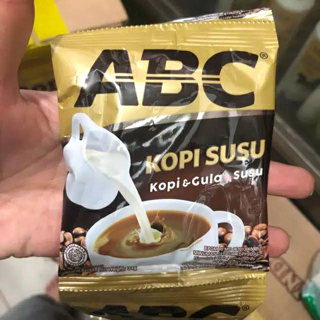 

Kopi ABC susu isi 10 sachet