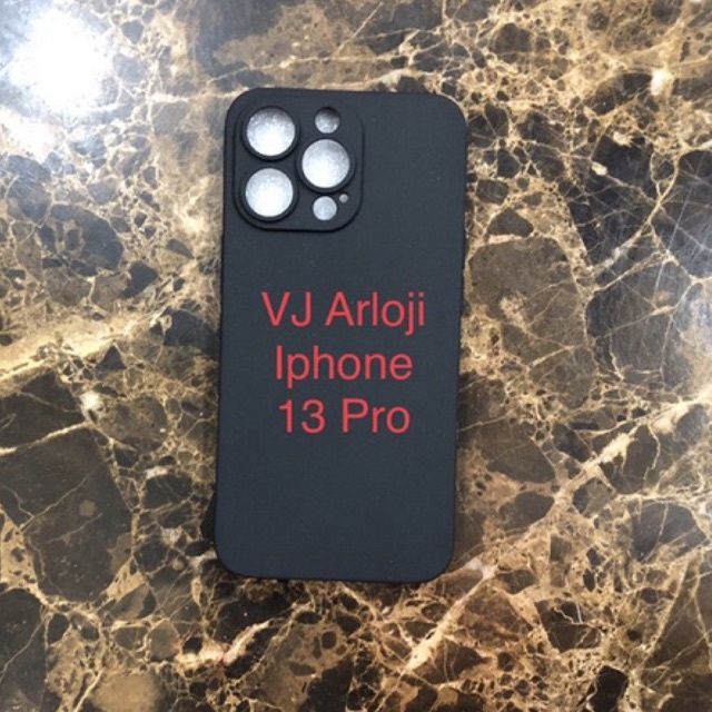 SOFT CASE CASING HP SLIM BLACK MATTE IPHONE 13 PRO PROTECTION CAMERA