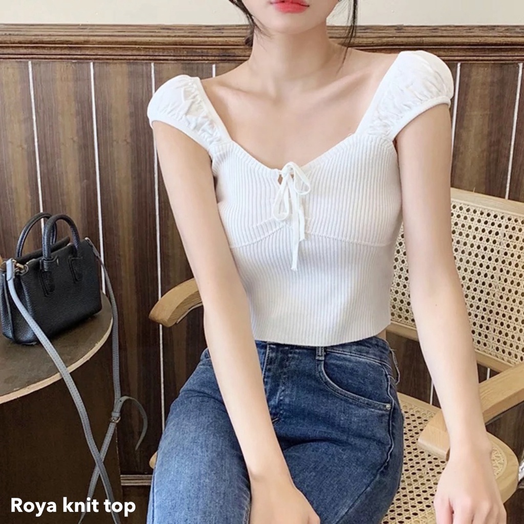 Roya knit top - Thejanclothes