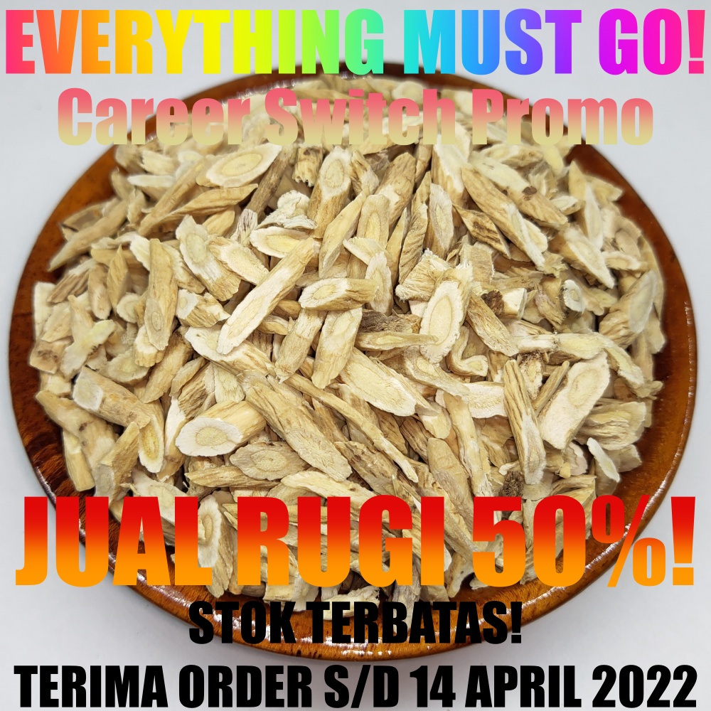 

Huang Qi 黄芪 Radix Astragali - 100 gram
