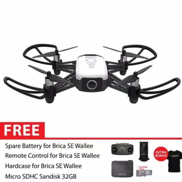 {adenastore} Brica B-Pro5 SE Wallee Drone 720p  Battery Remote Limited