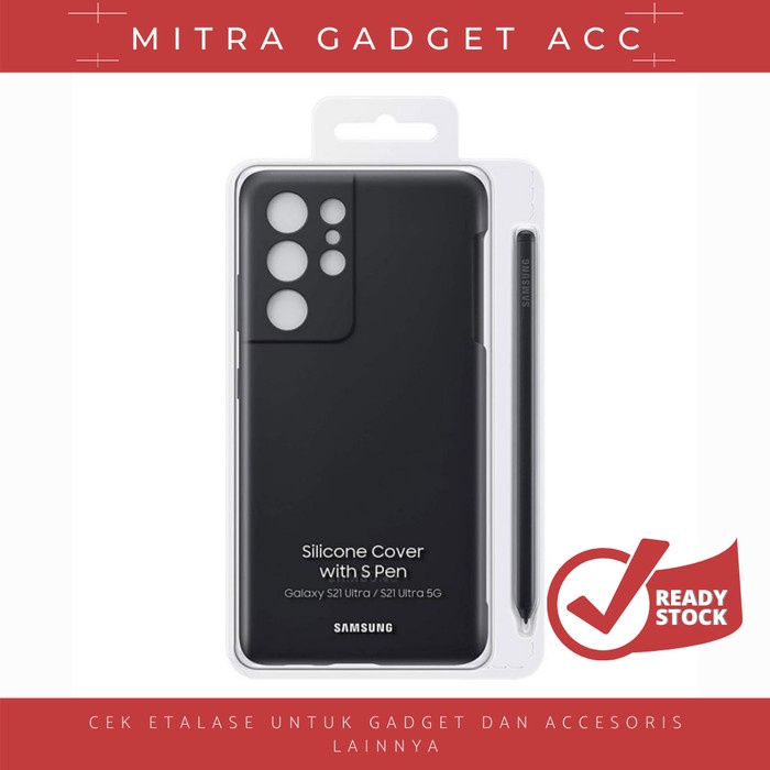 SILICONE CASE S21 ULTRA WITH S PEN ORIGINAL SAMSUNG