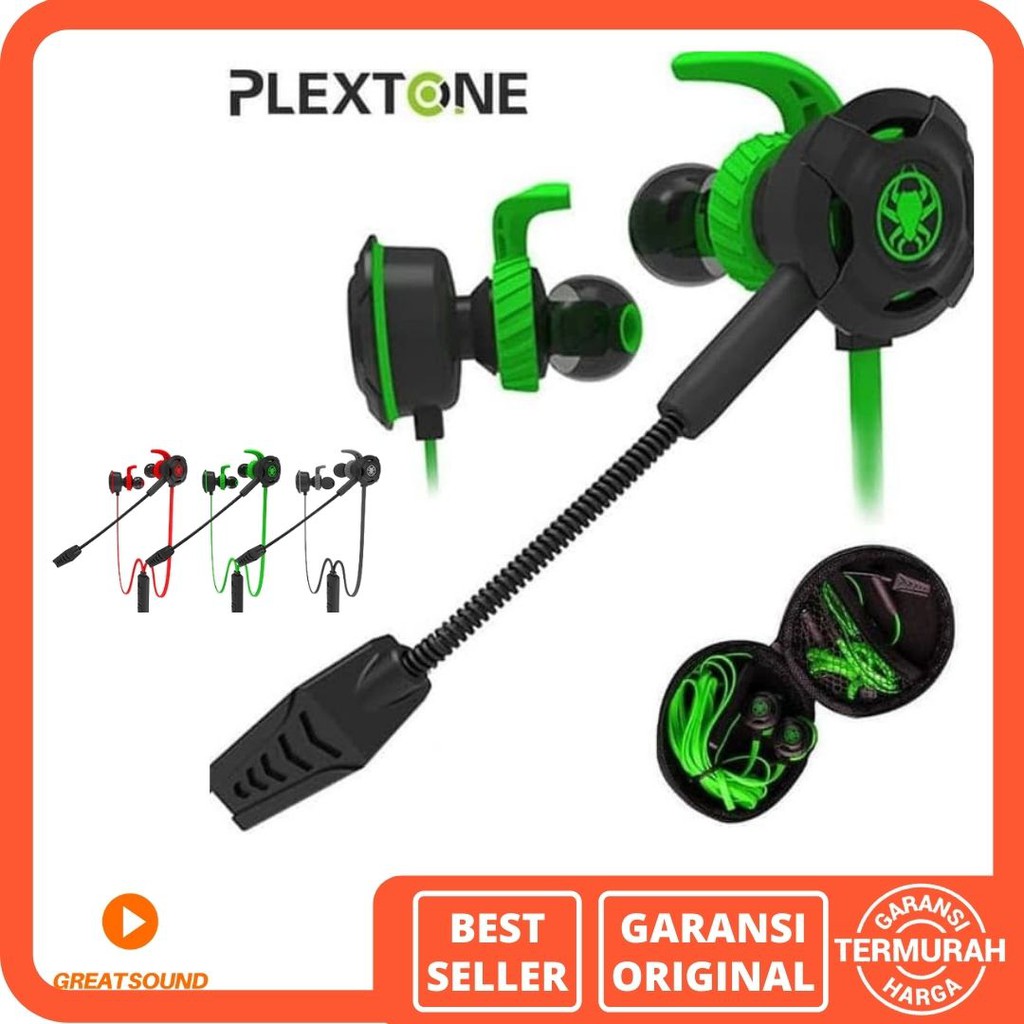 Earphone PLEXTONE G30 Headset Gaming Plextone G30 Earphone Gaming Headset Plextone Headset Bass