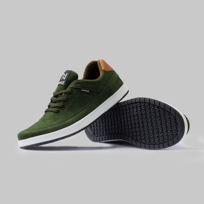 DK01 X NAZREAL Sepatu Sneakers Pria Hijau Terbaru Gustav