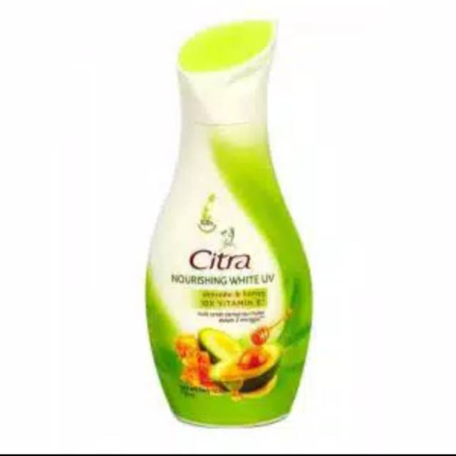 CITRA HAND & BODY NOURISHING WHITE UV Avocado & Honey 10x Vitamin E 230ml