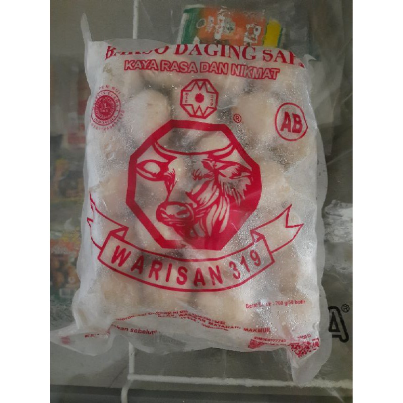 

Bakso Daging Sapi Warisan 319 isi 50