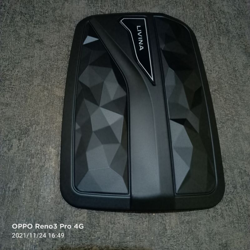 Tank Cover bensin All new Livina Hitam doff