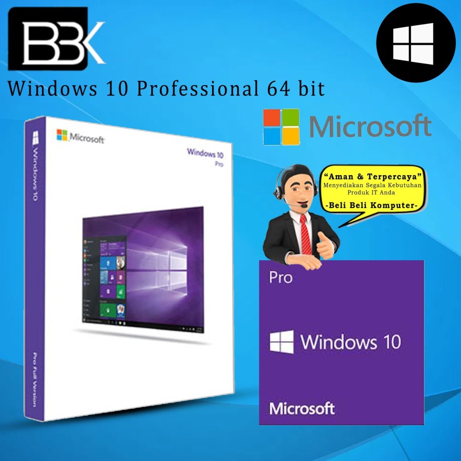 windows 10 pro 64 bit