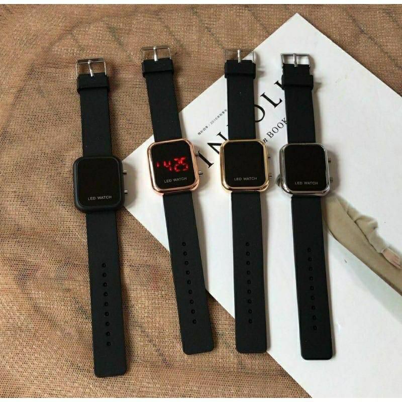 Jam Tangan LED Digital Wanita Jam Tangan Digital LED Watch / Jam Tangan kekinian