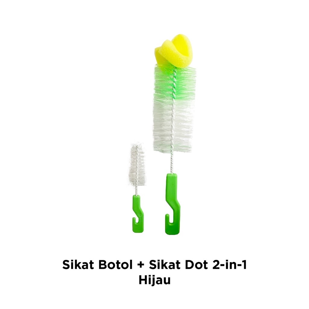 Sikat Botol + Sikat Dot 2-in-1