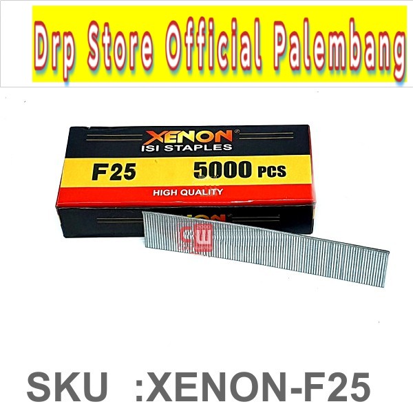 F25 Isi Staples Mesin Paku Tembak Refill Air Nailer Stapler Gun