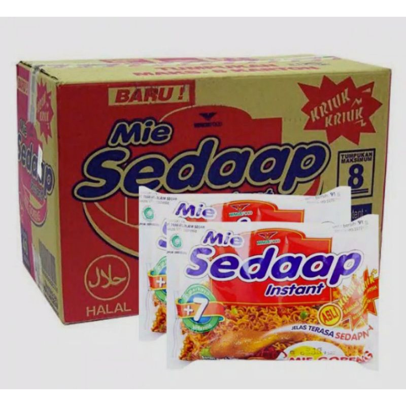 

Mie Sedaap Goreng 1 dus isi 40