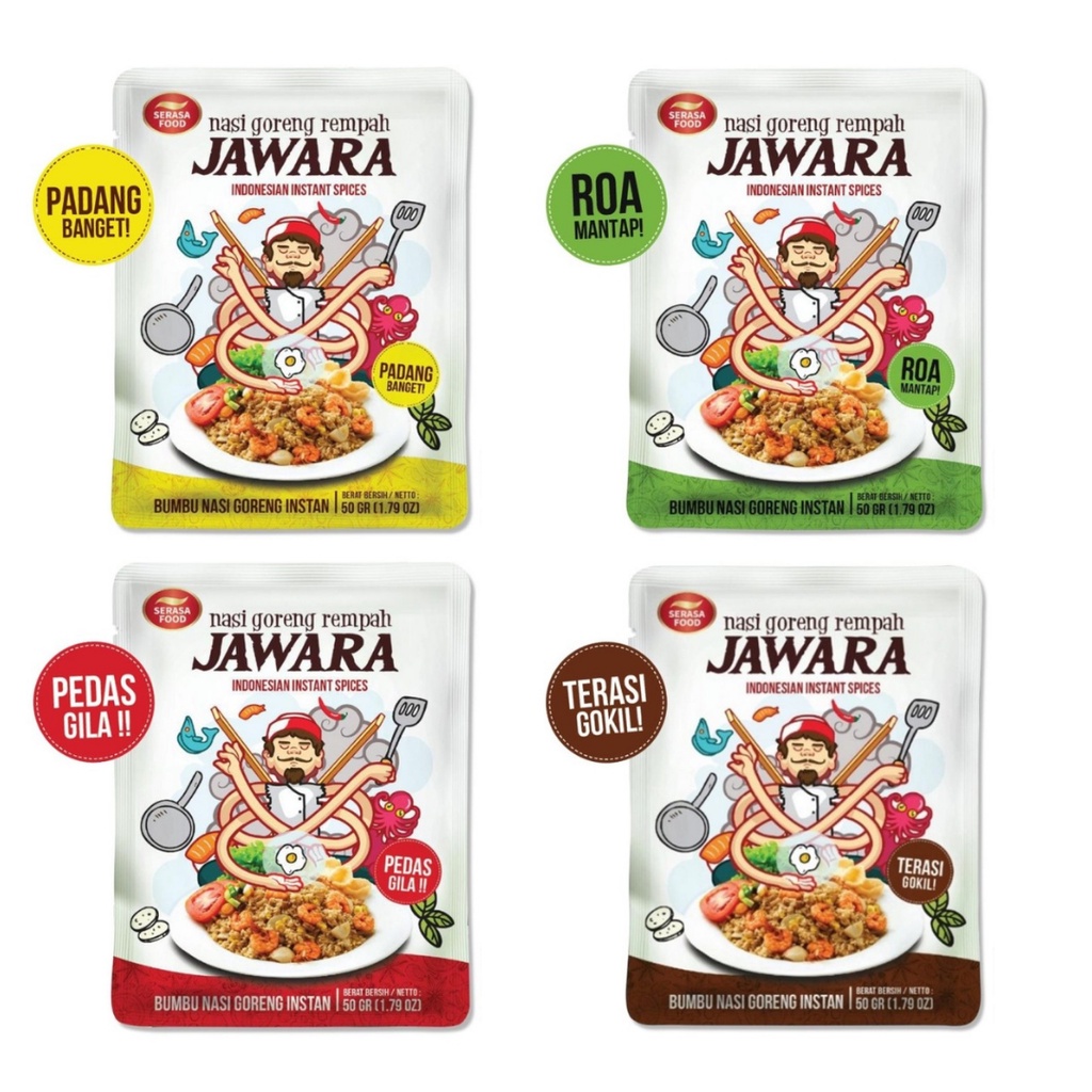 

JAWARA BUMBU NASI GORENG 50G