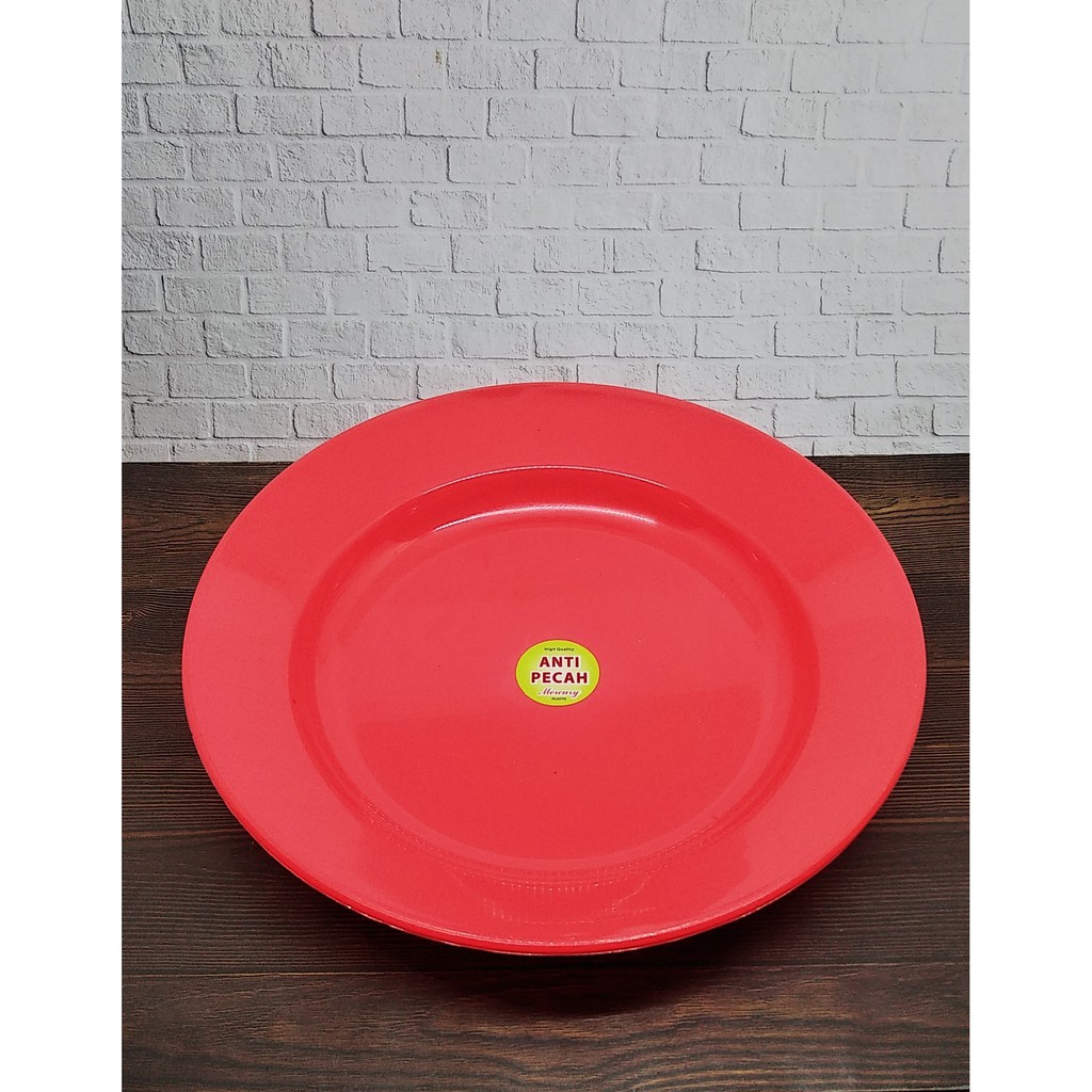 PIRING MAKAN MERKURI 1 LUSIN PIRING MAKAN PLASTIK