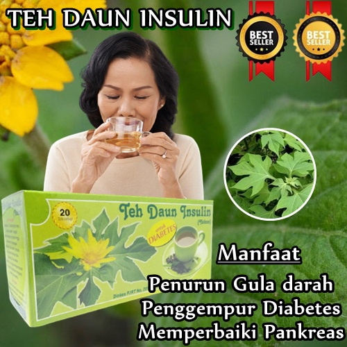 

Teh Celup Daun Insulin herbal Mengatasi Diabetes Kencing Manis meningkatkan daya tahan tubuh ORIGINAL