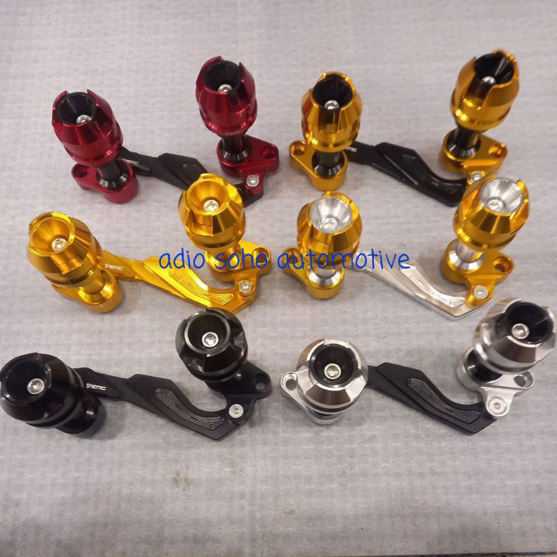jalu knalpot EMC full alumunium cnc,nmax,lexi,pcx,aerox,dll