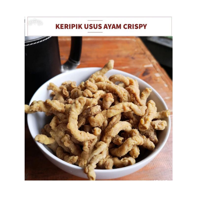 

USUS CRISPY ORI, USUS PEDAS DAUN JERUK 500GR