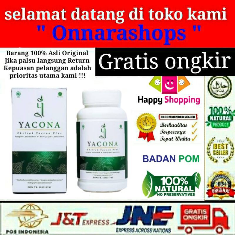 YACONA OBAT DIABETES TERBAIK MANJUR TERBUKTI KHASIATNYA - OBAT YACONA ASLI 100% ORIGINAL BPOM HERBAL