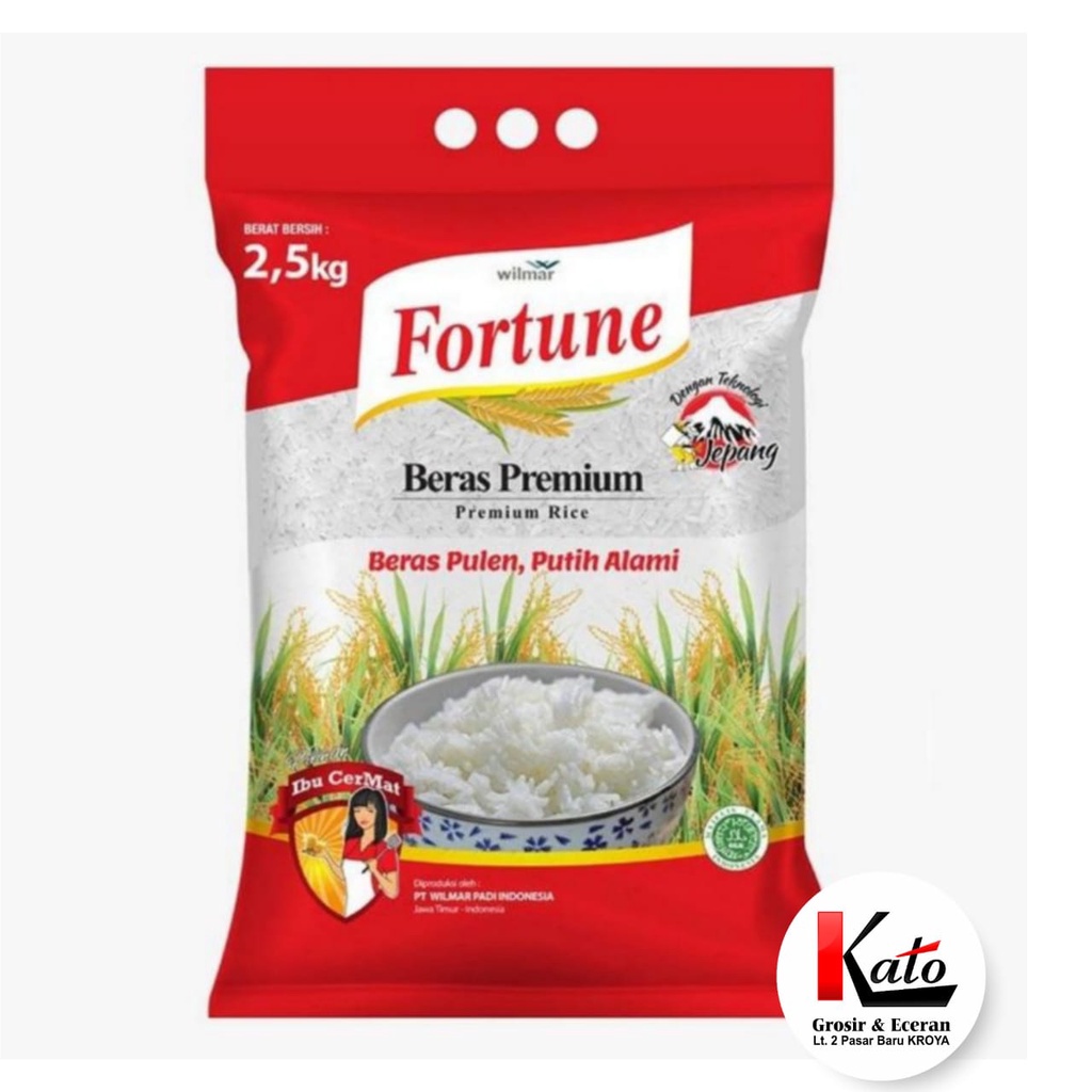 

Beras Foertune 2.5 kg