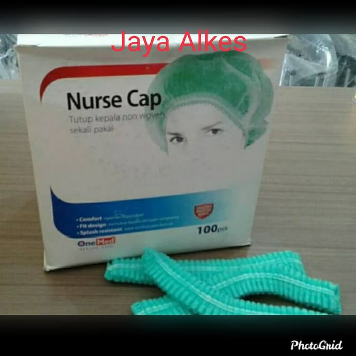 Nurse Cap Onemed / Penutup kepala Onemed