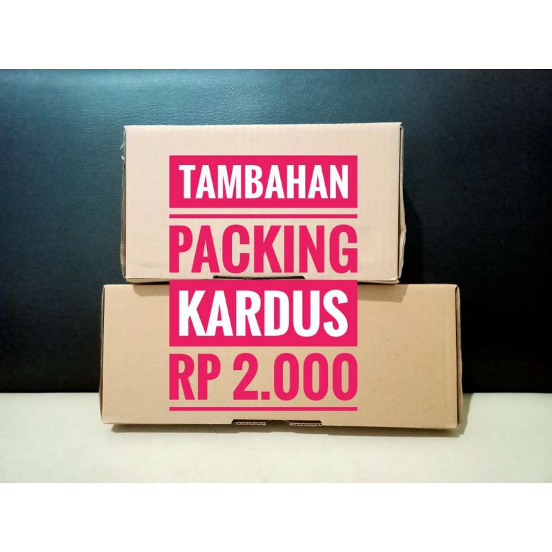 

KARDUS PACKING AMAN HARGA RP.2.000 UNTUK PENGEMASAN