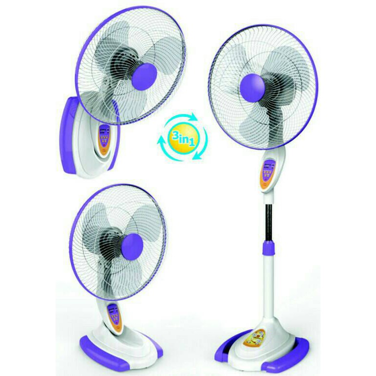 Maspion STAND FAN KIPAS ANGIN BERDIRI 16&quot; F-1624 S MEDILA (3 in 1)