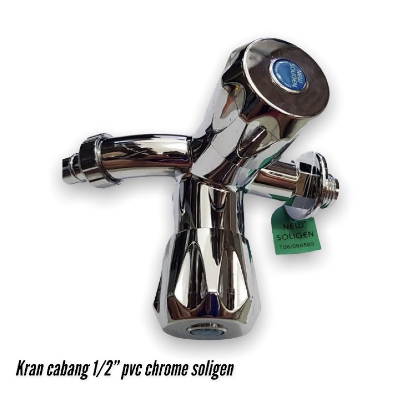 Kran cabang shower Soligen chrome S10