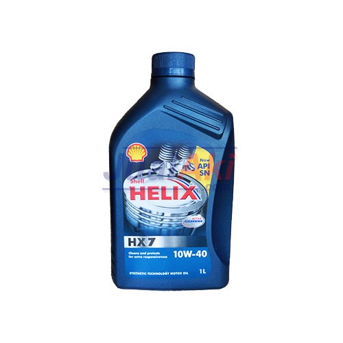 Shell Helix HX7 SAE 10W40 Liter
