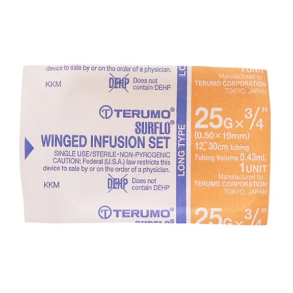 Wing Nedle 25G Terumo / Terumo Needel Wing 25G