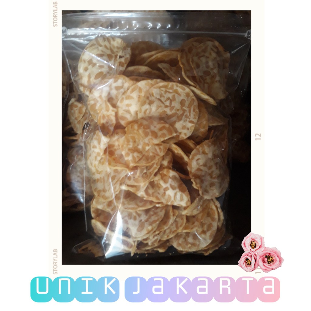 

Keripik Tempe / Snack Tempe kering rasa asin gurih