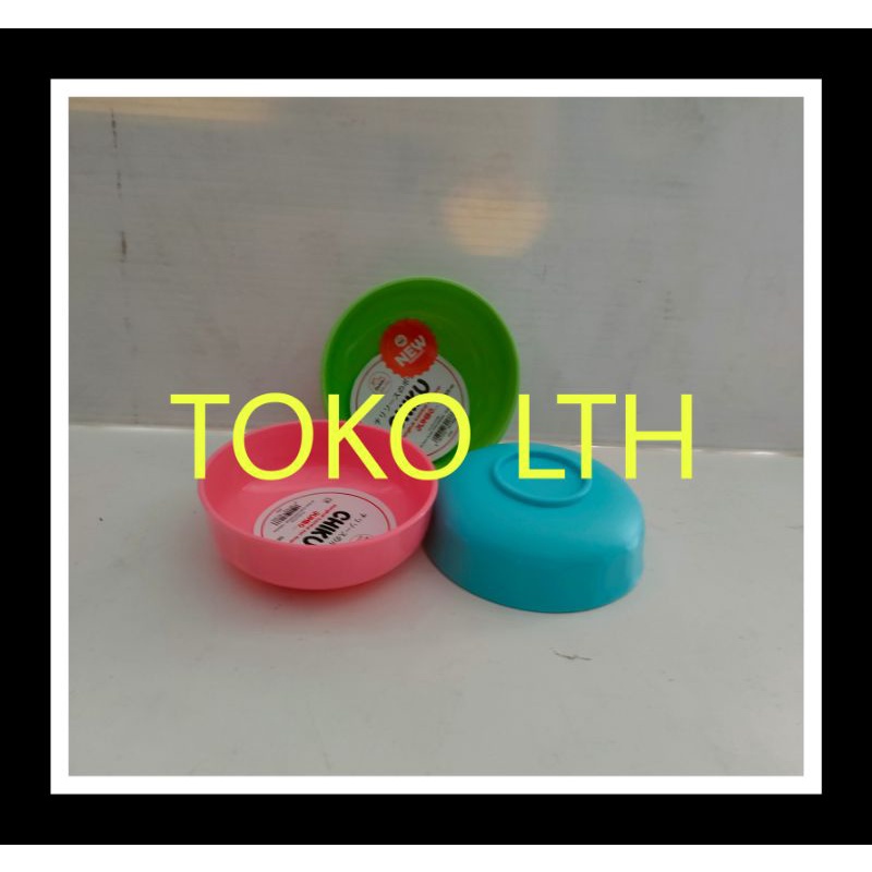 3 PCS MANGKUK SAMBAL ACAR PISIN MANGKOK KECIL PLASTIK CHIKU 125 ML HOMMY 3750