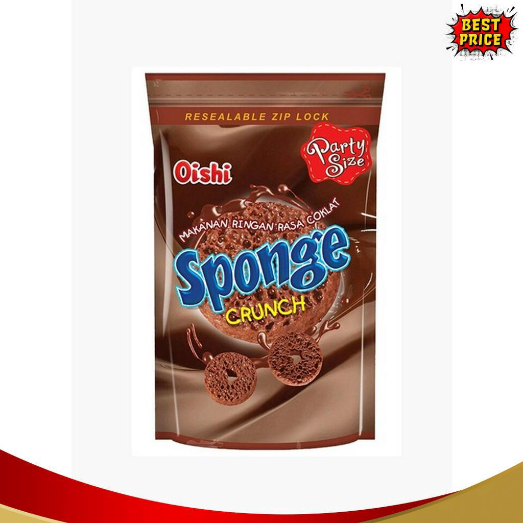 

HEBOH Oishi Sponge Crunch Coklat 1gr