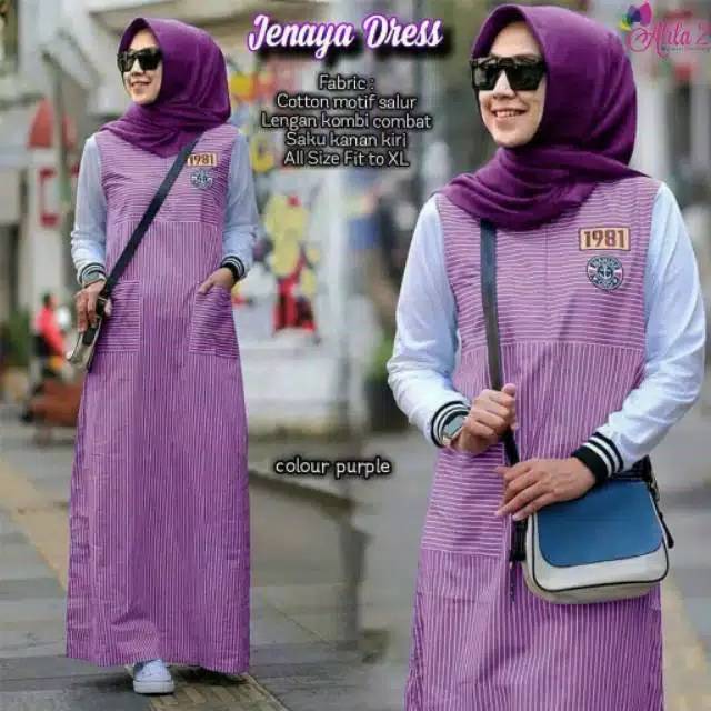 ( PROMO FLASH SALE) JENNA DRESS MAXY / BUSUI