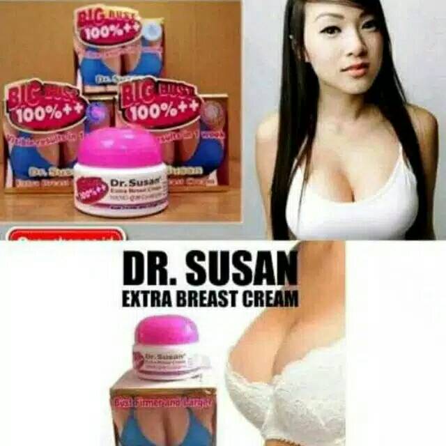 Dr Susan ~ CREAM PEMBESAR DAN PENGENCANG PAYUDARA SECARA ALAMI Asli ORIGINAL