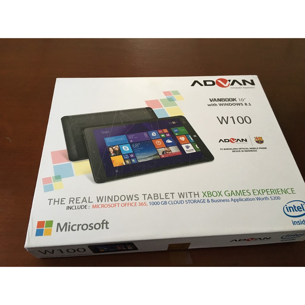 Advan W100 Vanbook 10" with Widows 8.1 + mmc 32 GB