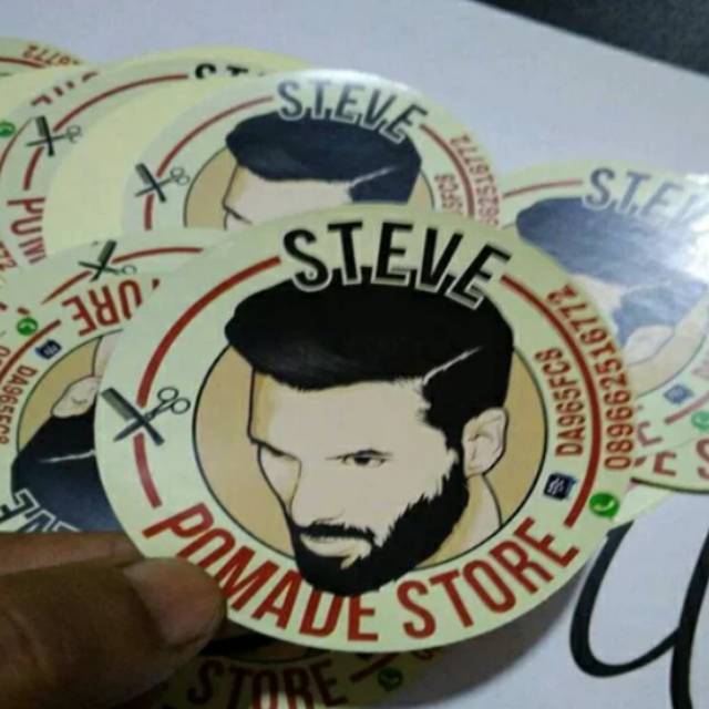 

Stiker Untuk Label Pomade
