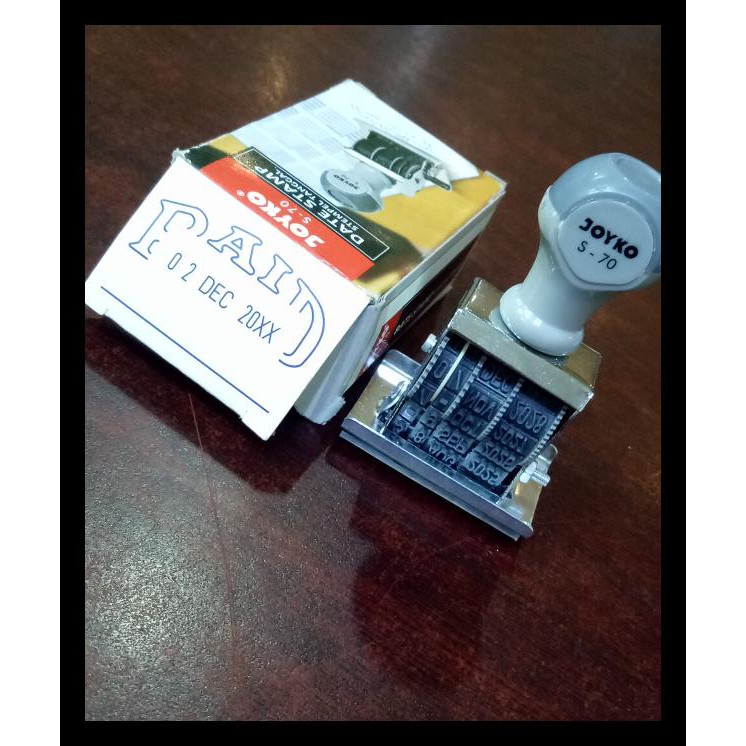 

Hot Product Stempel Tanggal Paid /Date Stamp Joyko Keren